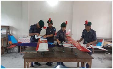 NCC cadets taking part in the 1 Nagaland Air Squadron NCC concluded its Combined Annual Training Camp (CATC) and Pre-Vayu Sainik Camp at Patkai Christian College, Dimapur.